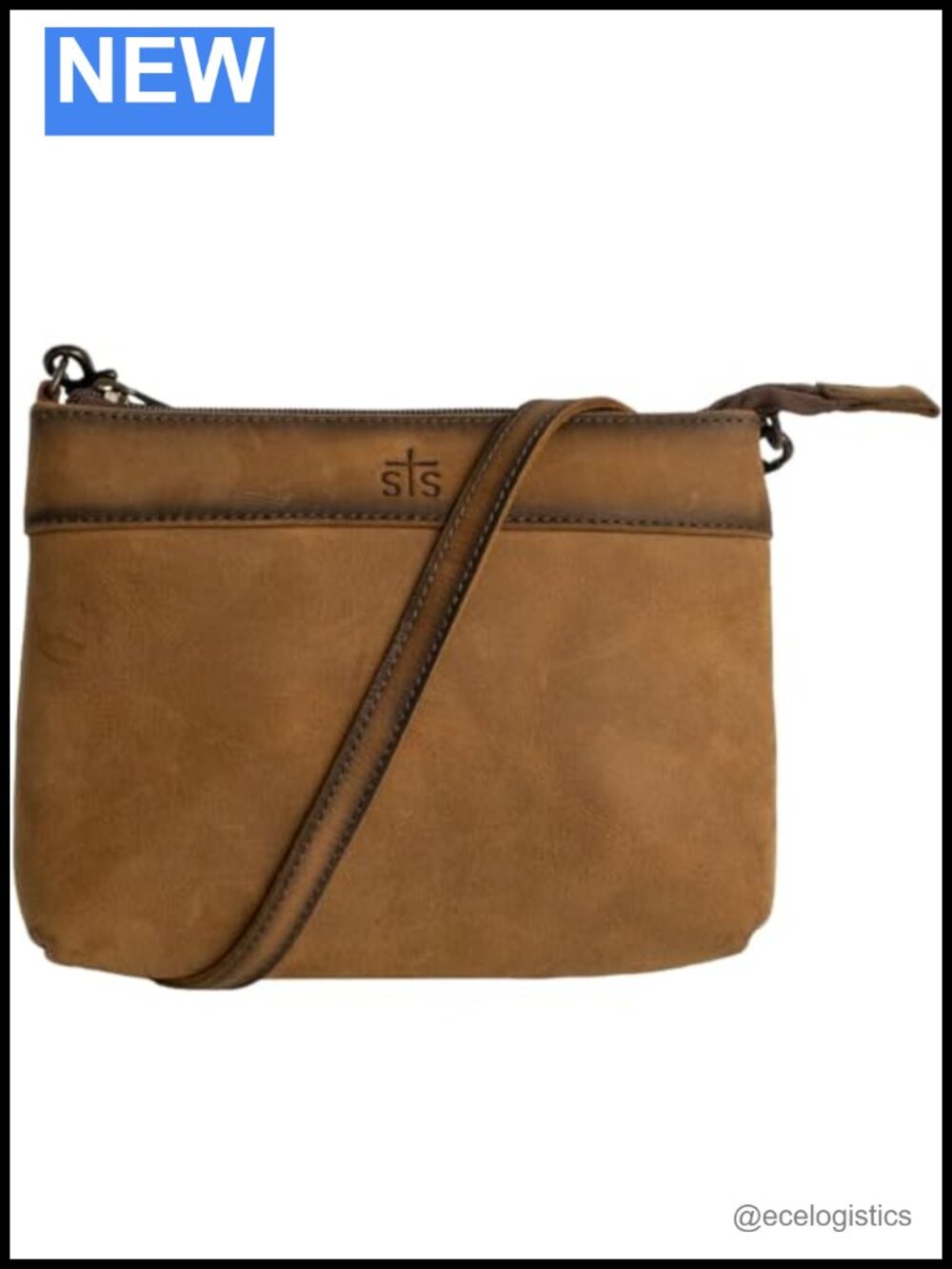 Leather Crossbody Bag Adjustable Strap Satchel